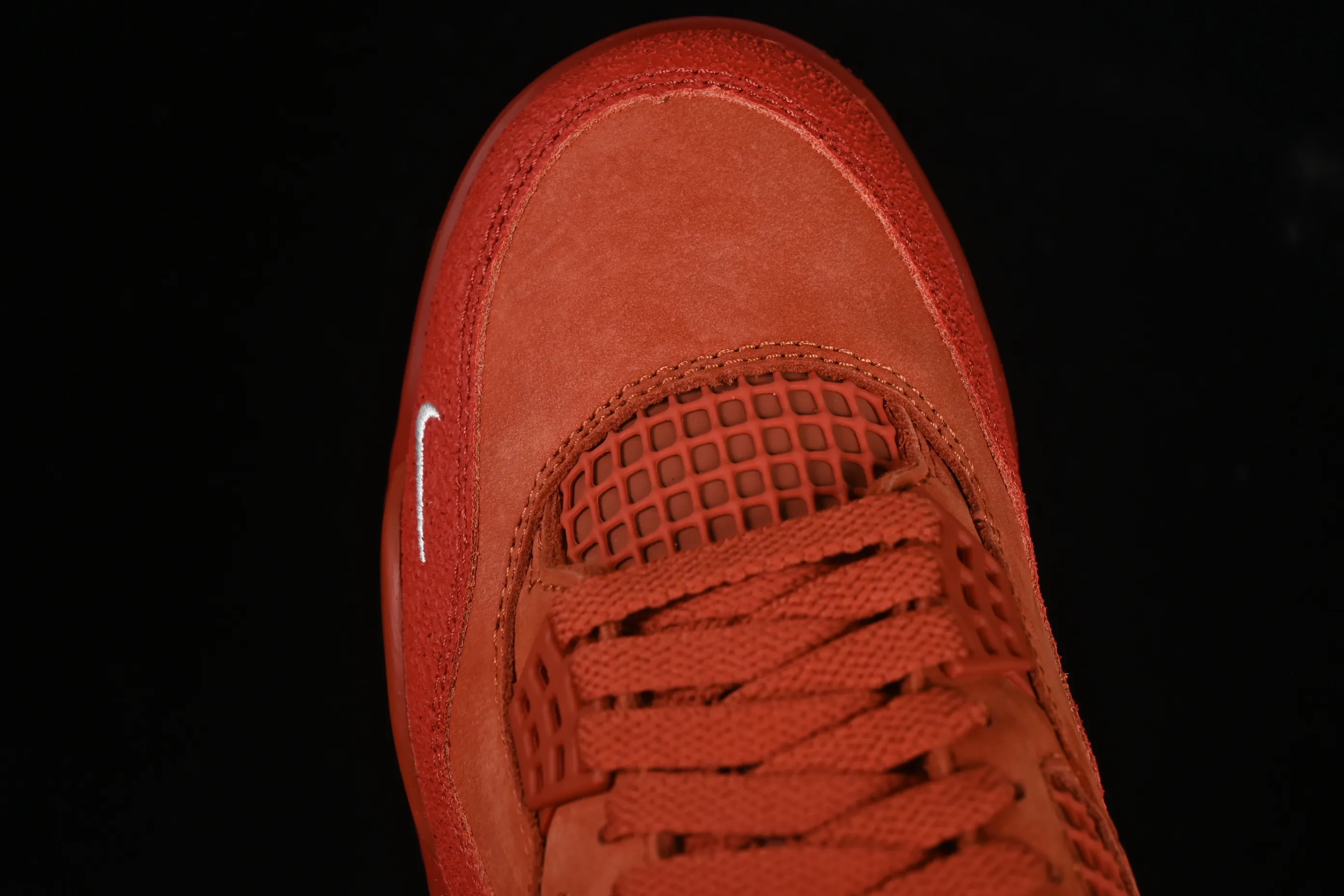All categories Air Jordan Jordan series basketball shoes Air Jordan 4 GX foreign trade version Nigel Sylvester x Air Jordan 4 OG "Brick By Brick" AJ4 Joe 4 Orange Brown Suede DR5415-100